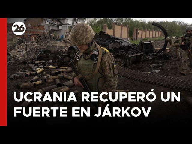 UCRANIA recuperó un fuerte en JÁRKOV