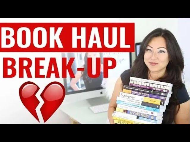 Book Haul Breakup    Craft Writing Books For Authors that I'm getting rid of