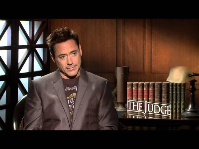 The Judge: Robert Downey Jr. "Hank Palmer" Official Movie Interview | ScreenSlam