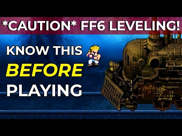 A Word about Leveling in FF6 Pixel Remaster! HOW TO GET STATS IN FINAL FANTASY 6!