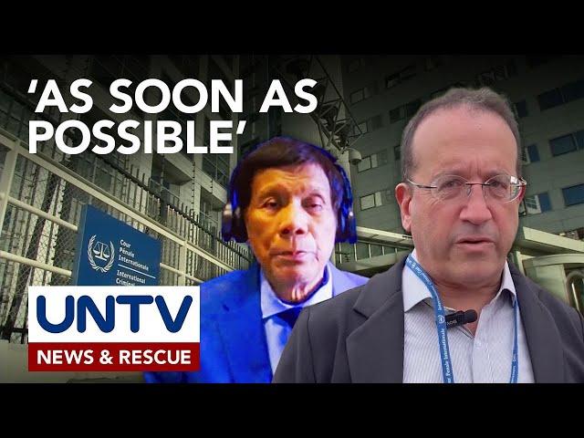 Atty. Kaufman, nangakong pauuwiin si dating Pangulong Duterte sa PH sa lalong madaling panahon