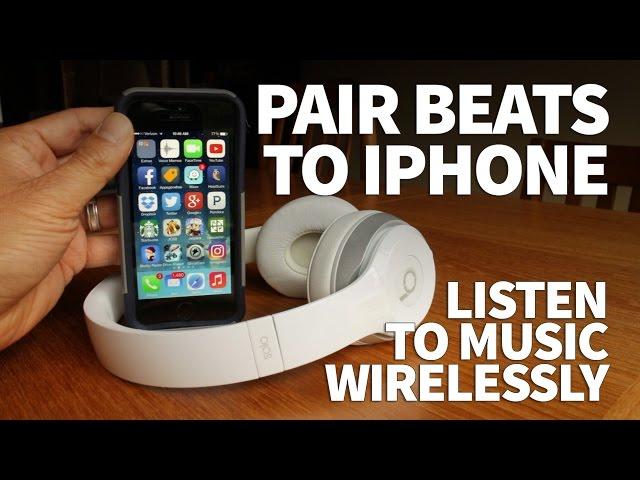 How to Pair Beats Wireless Headphones to iPhone – Beats Solo 2 Bluetooth Connection