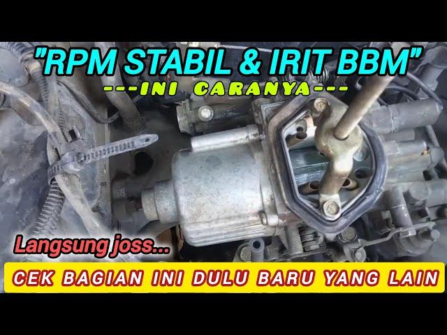 MESIN LANGSUNG BISA HIDUP, IRIT BBM DAN RPM STABIL