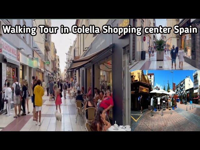 Calella Shopping Centre Spain/walking tour by Asma from London