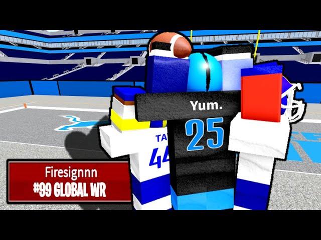 I'M A GLOBAL WIDE RECEIVER AGAIN?! [FOOTBALL FUSION]