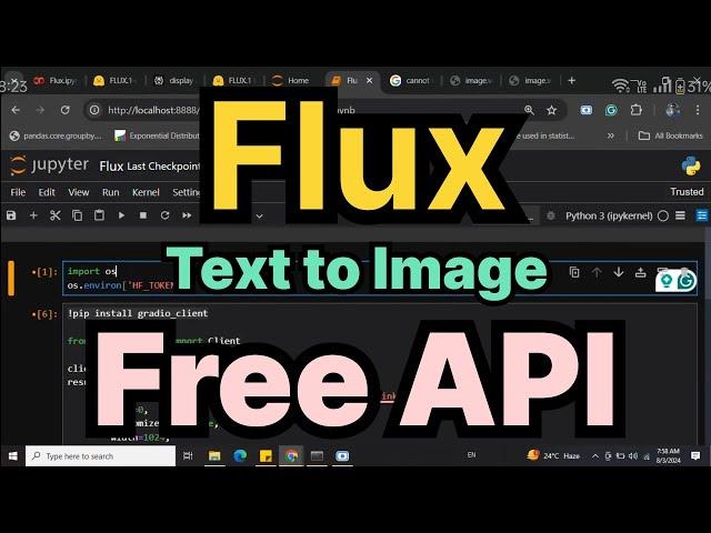 Flux text to image Free API