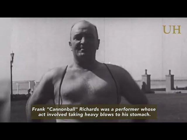 Frank "Cannonball" Richards - The Man who took Cannonballs to the Gut