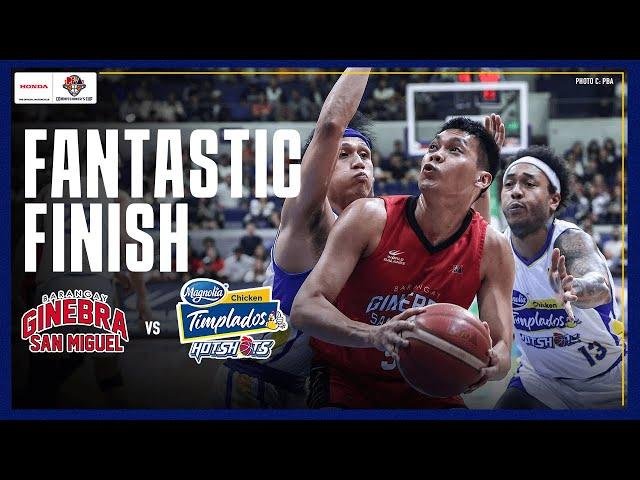 BRGY. GINEBRA'S STUNNING FINISH VS. MAGNOLIA | PBA SEASON 49 COMMISSIONER’S CUP