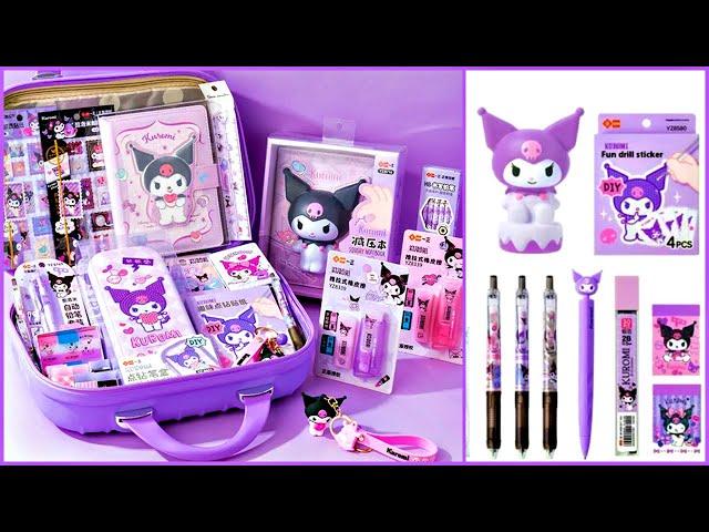 UNBOXING - CUTE KUROMI STATIONERY SET #unboxing #stationery #kuromi