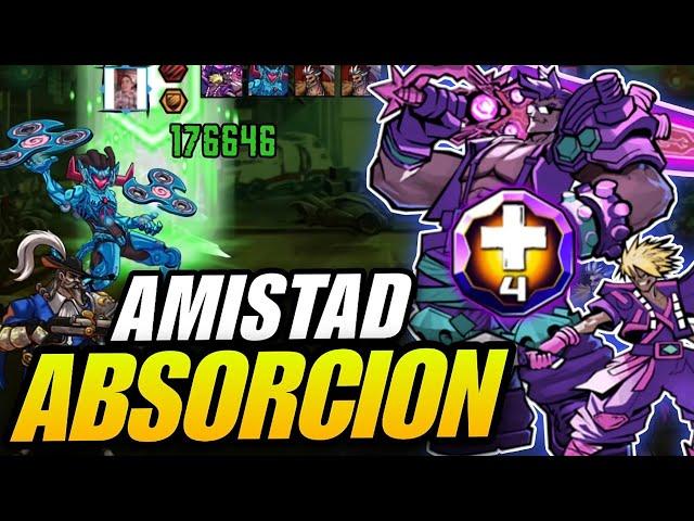 PRUEBO AMISTAD SIN LIMITES CON ABSORCIÓN  Y PUEDE SER LA MEJOR COMBINACIÓN DE ORBES 