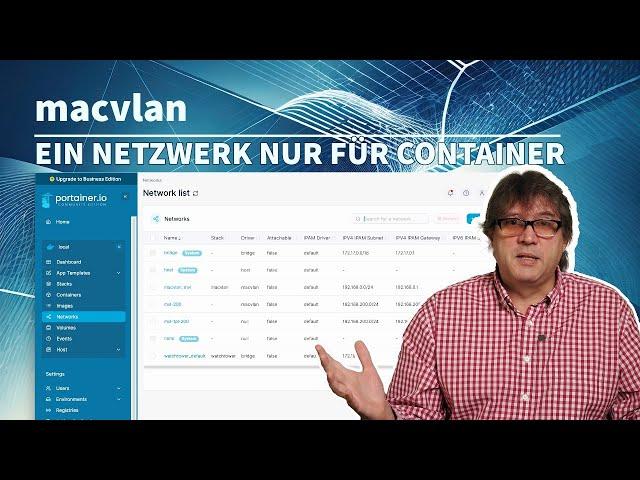 macvlan - ein ganzes Netwerk NUR für Container 