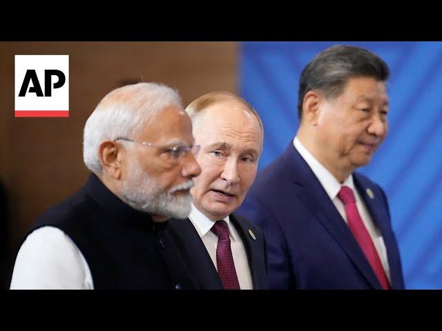 Putin hosts BRICS summit to show West it can't keep Russia off global stage