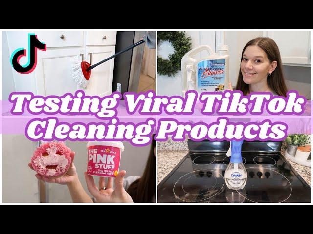 TESTING VIRAL TIKTOK CLEANING PRODUCTS | TOP CLEANING PRODUCTS | CLEANTOK