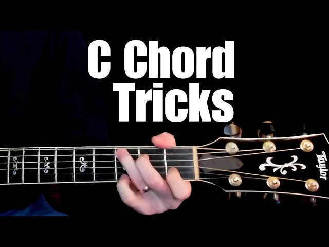 5 Easy C Chord riffs to sound like a pro... a guitar lesson