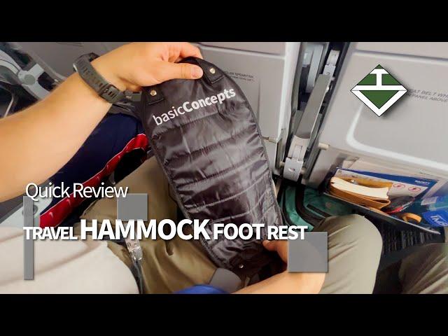 Travel Hammock Footrest QUICK review