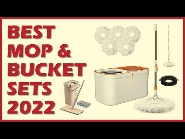 The 6 Best Spin Mop and Bucket Sets in 2022 / Spin Mops / Flat Floor Mops