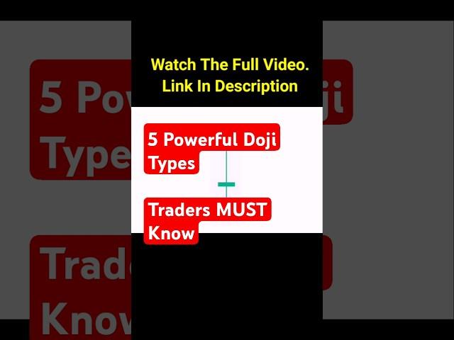 Stop Guessing! This ONE Doji Candlestick Reveals Market Reversals!