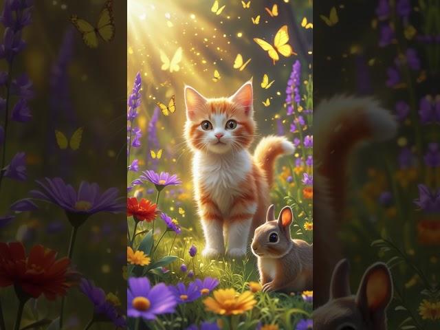 The kitten went to another planet