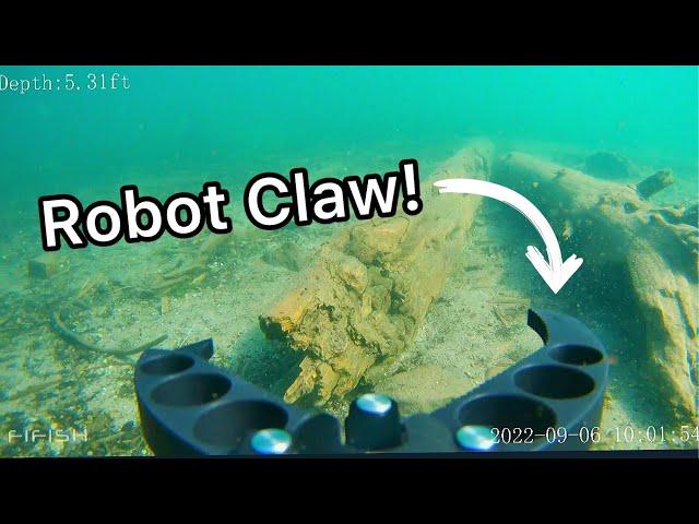 Treasure Hunting With An Underwater Drone!   (We found stuff!)