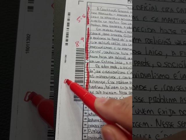 NÚMERO IDEAL DE LINHAS - REDAÇÃO ENEM | Profinho da Redação