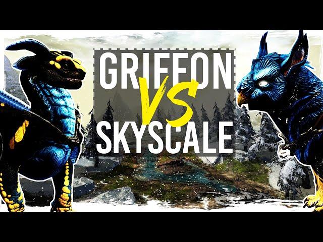 Guild Wars 2 - Griffon vs Skyscale - Quick Flying Mounts Comparison