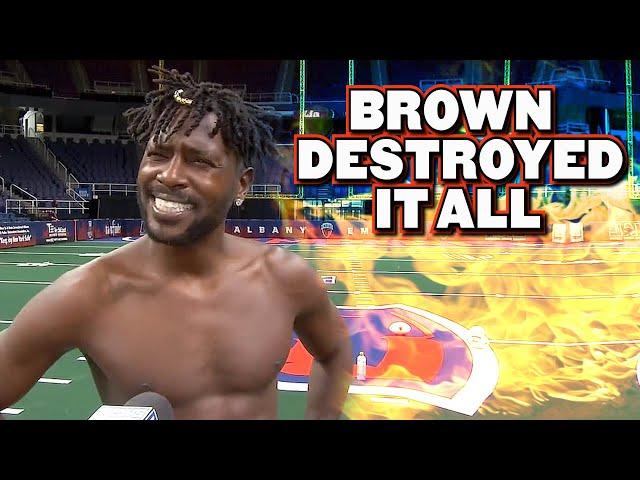 Antonio Brown's Team KICKED OUT of Arena League