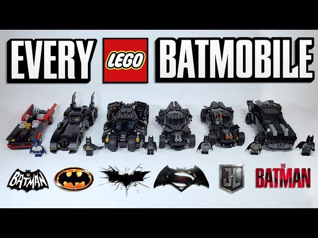 EVERY LEGO Batman Batmobile