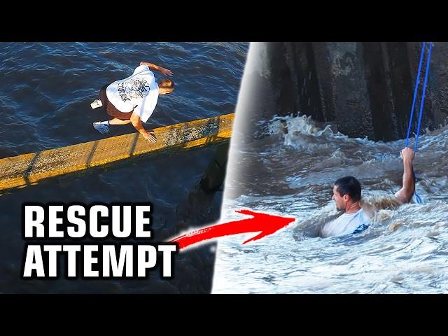 Parkour Water Challenge Unexpected RESCUE 