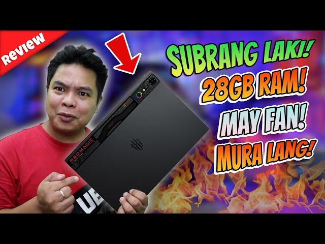 Tablet na 28GB RAM, Cooling Fan at RGB Light! - REDMAGIC Nova Gaming Tablet