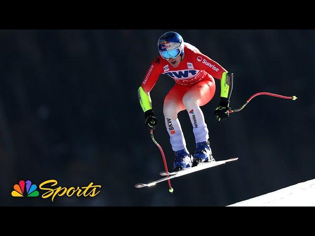 Marco Odermatt obtains first World Cup win of the season in Birds of Prey super-G | NBC Sports