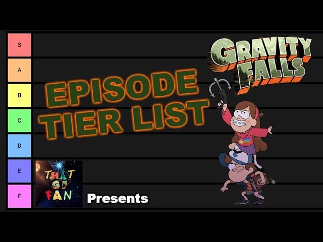 Ranking Every Episode of Gravity Falls on Tier Maker