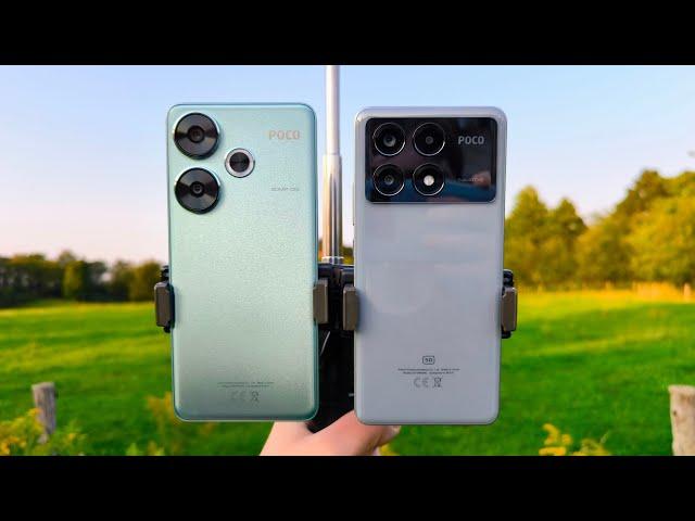 POCO F6 vs POCO X6 Pro Camera 4K UHD