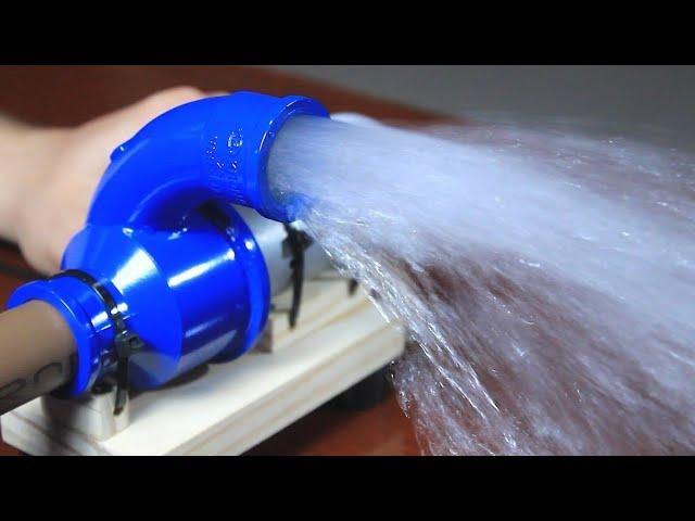 Make a HOMEMADE WATER PUMP with simple materials!WATER PUMP!