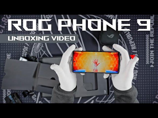 ROG Phone 9 PRO Edition (Unboxing video)