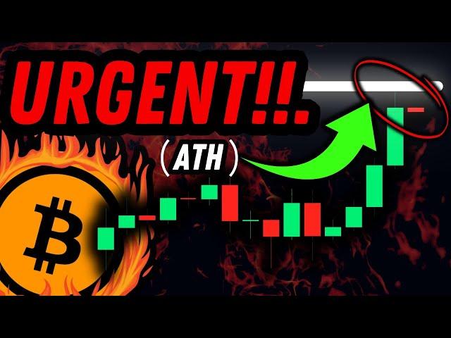 THIS IS HOW BITCOIN WILL BREAK THROUGH ATH. (we're so close)