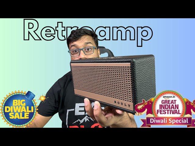 Boult retroamp X40 unboxing || ️Retro Speaker ️