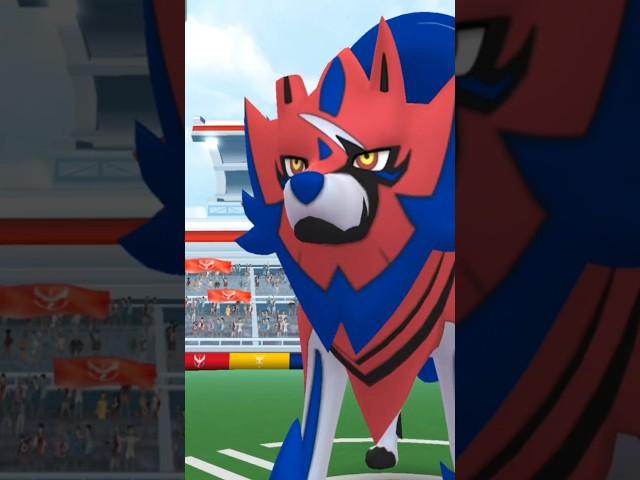 Let's Go Zamazenta Raid in #pokemongo #zamazenta #pokemon