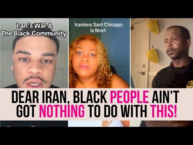 Black People on TikTok React to Trump's ATTACK on Iran!