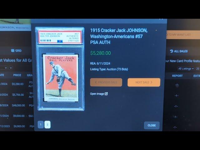 FIVE Vintage Baseball Cards I'm Targeting For My Collection