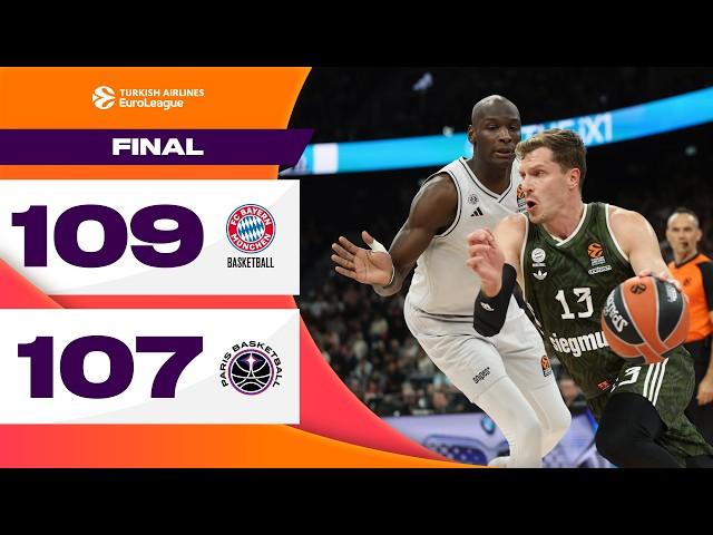 Scoreboard on FIRE | Bayern - Paris | BASKETBALL HIGHLIGHTS R4 2024-25