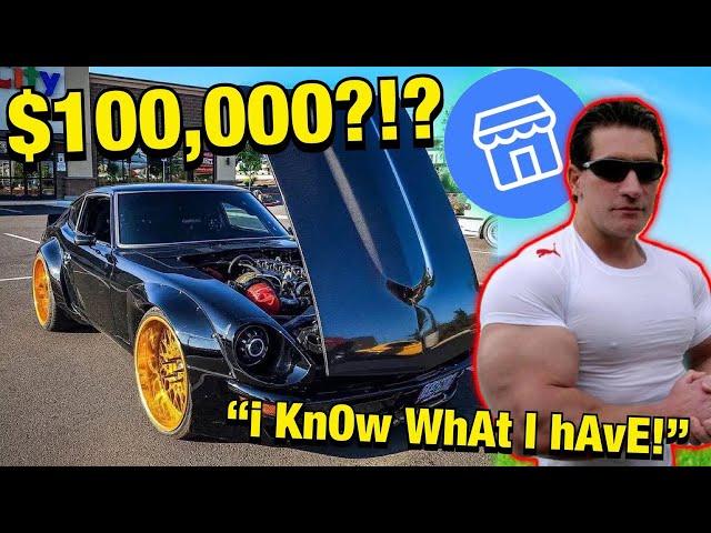 Bro Thinks His NISSAN Is Worth $100,000?! (Tuner Cars For Sale)