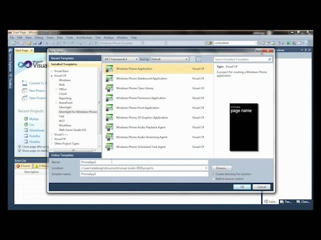 Developer tools for Windows Phone 7