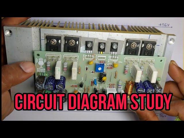 200w mosfet amplifier circuit diagram study