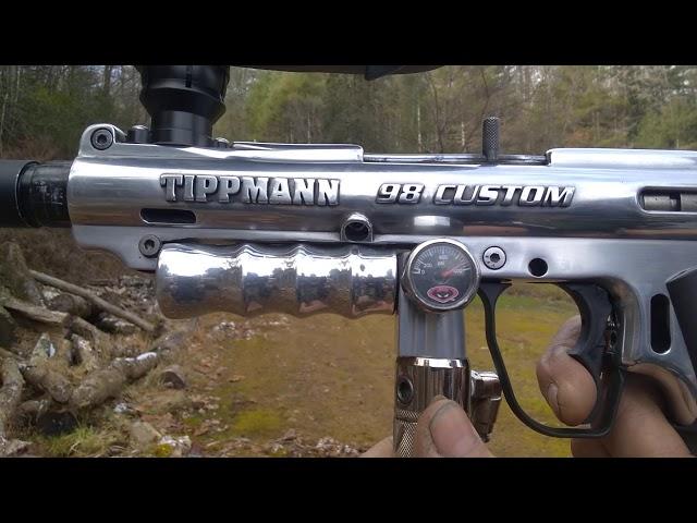 Tippmann 98 custom mechanical trigger action