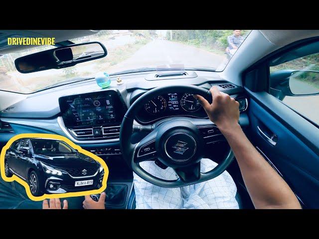 Maruthi suzuki baleno 2022 Pov drive | kerala roads | DriveDineVibe