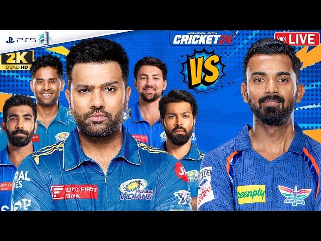 MI vs LSG | IPL 2024 | Cricket 24 Tamil | maXKeyYT