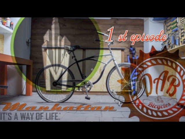 Bicycle of the garbage container to the beach-manhattan flyer- 1st episode