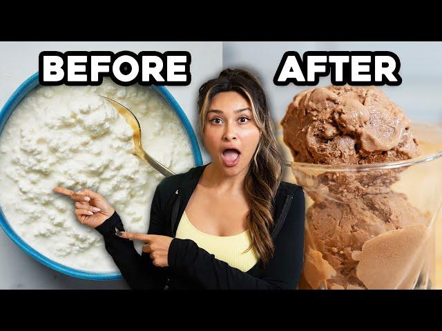 3 INGREDIENT ICE CREAM | LOW CARB I SUPER CREAMY I NO ICE CREAM MAKER