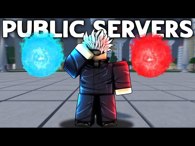 Using ADMIN GOJO MOVESET in PUBLIC SERVERS to TROLL in Roblox Z Battlegrounds