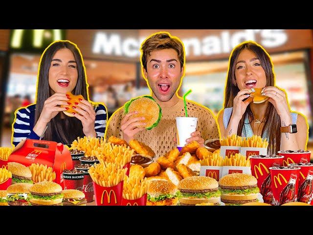 MCDONALD'S CHALLENGE CON LE MIE SORELLE *IL RITORNO* | GIANMARCO ZAGATO